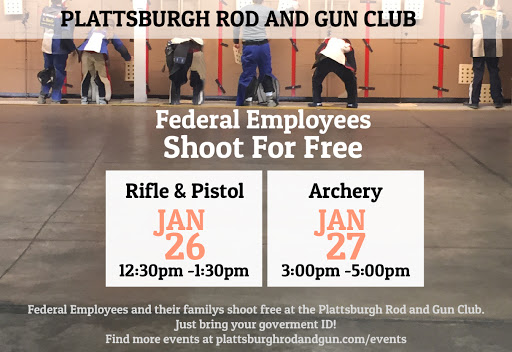 Federal Employees shoot free this weekend